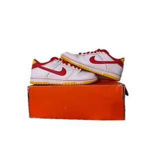 Nike NYX Dunk Low Ronald McDonald White Red 330938-161 Men's 4Y / Women's 5.5